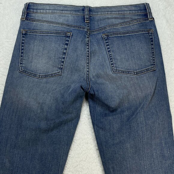 J. Crew Jeans Womens Sz 29 Blue Stretch Capris Low Rise Straight Leg Denim 30x25 - Picture 4 of 12